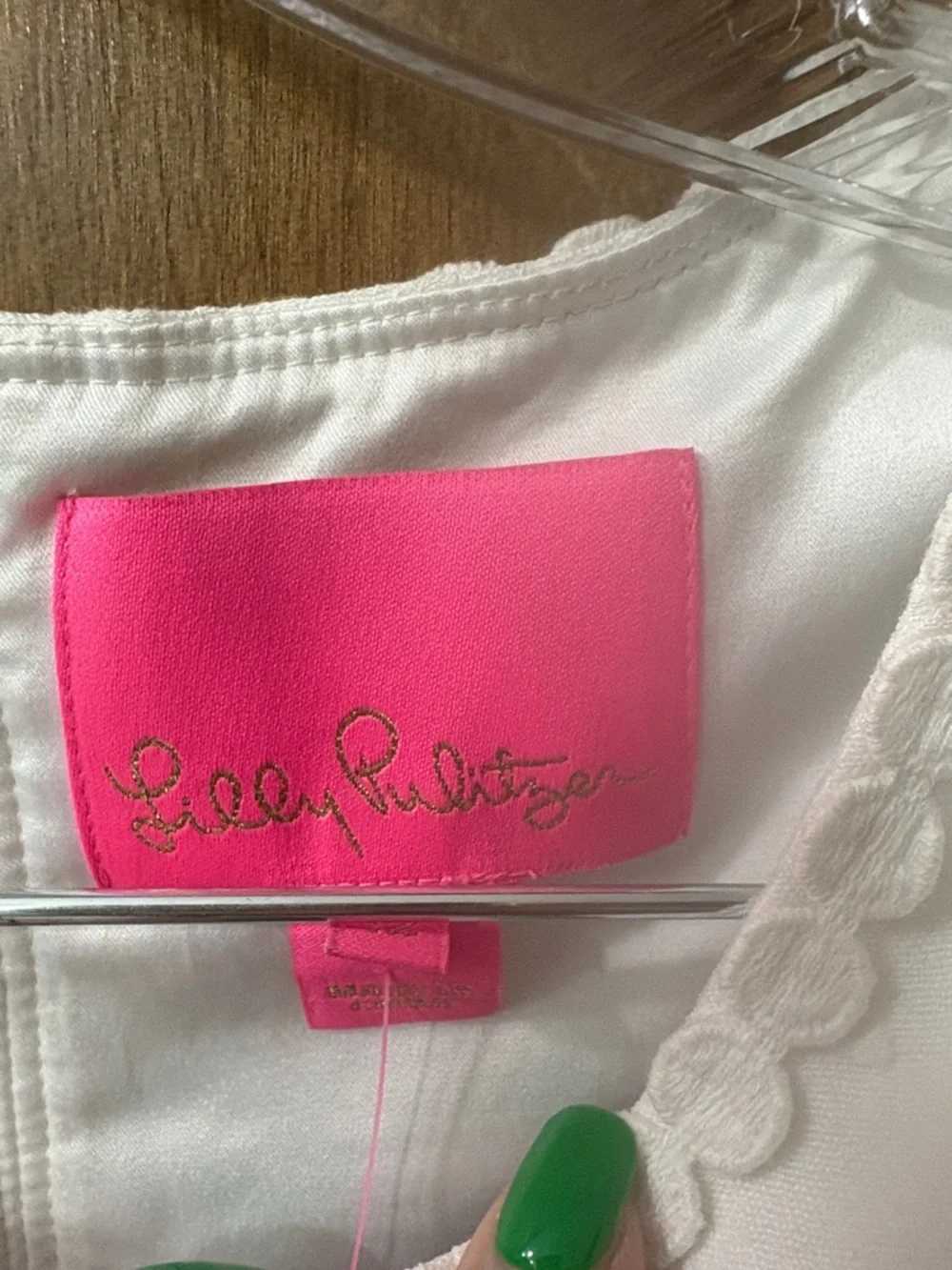 Lilly Pulitzer Sleeveless White Embroidered Turtle Dress 12 - Picture 5 of 10